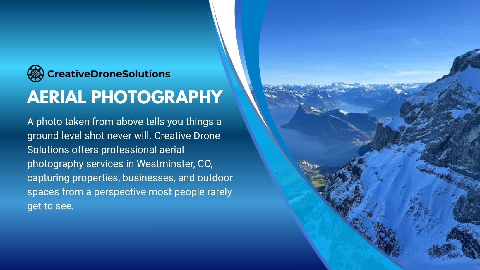 Aerial Photography Services in Westminster