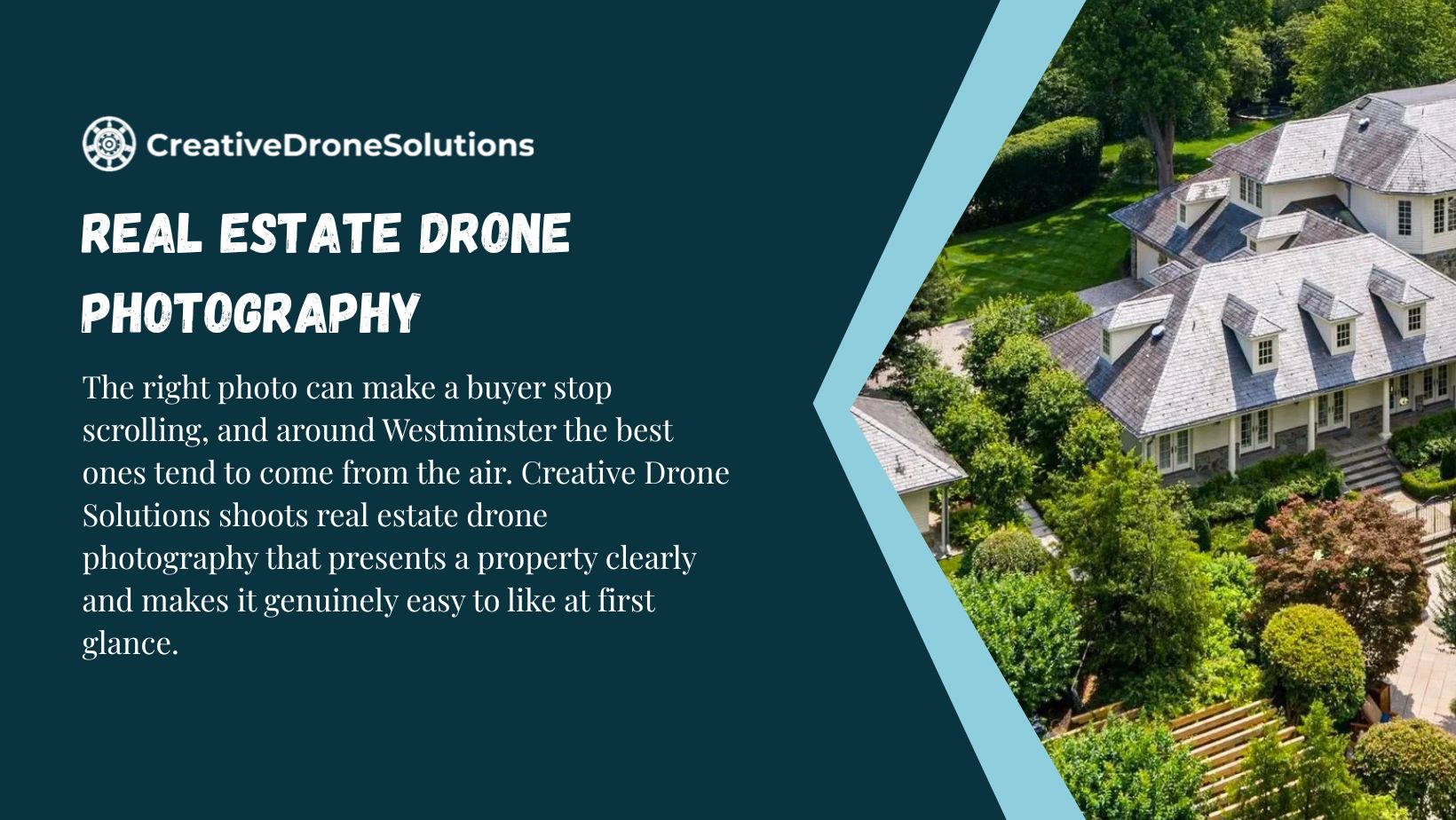 Real Estate Drone Photography Services in Westminster